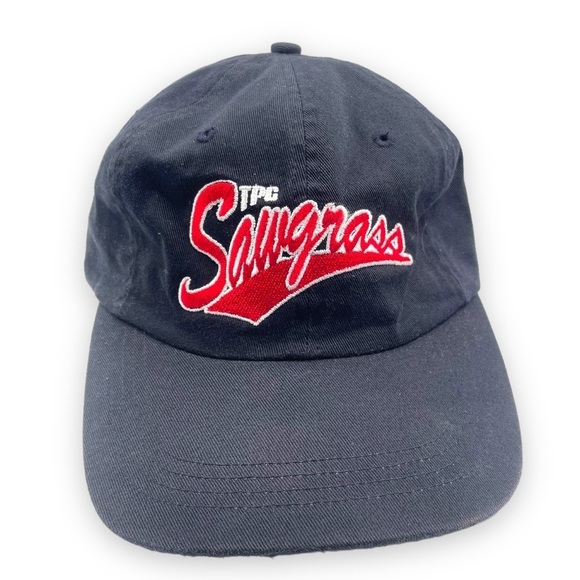 PGA TOUR The Sawgrass The Players Championship adjustable Black Baseball Hat Cap - Picture 1 of 10